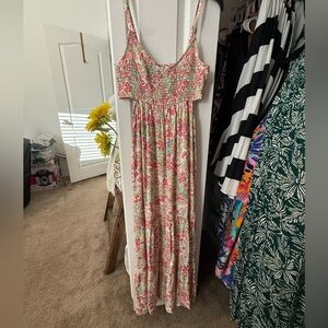 Roxy Multicolor Floral Maxi Dress(New)